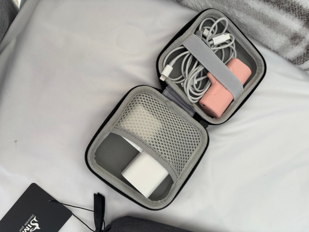 Comparing travel cases for cords and&nbsp;chargers