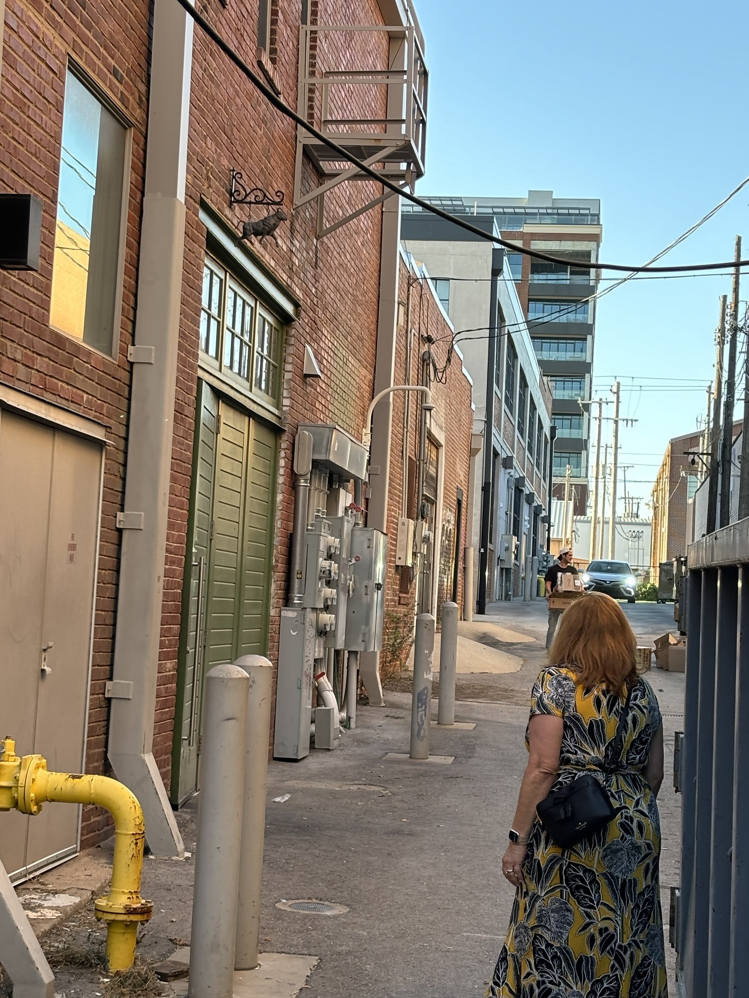 When in Tulsa – the Bull in the Alley